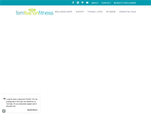Tablet Screenshot of femfusionfitness.com